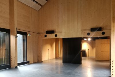 Sale wystawowe w nowym budynku Leśnego Ogrodu Botanicznego „Marszewo” // materiały prasowe Nadleśnictwa Gdańsk