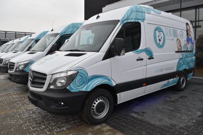 Mobilny gabinet dentystyczny będzie stacjonował w Gdyni, fot. Ministerstwo Zdrowia