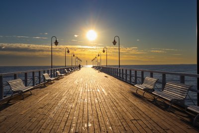 Molo w Orłowie (fot. Marta Cirocka z grupy Gdynia w obiektywie)