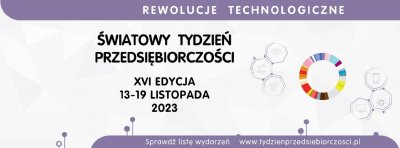 W poniedziałek, 13 listopada rozpocznie się 16. już edycja Światowego Tygodnia Przedsiębiorczości. Tematem przewodnim wydarzenia będą Rewolucje Technologiczne. Fot. mat. org.
