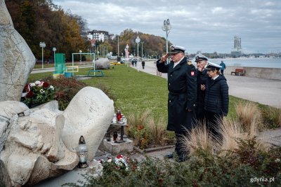 Oddali hołd tym, co odeszli na wieczną wachtę // fot. Dawid Linkowski