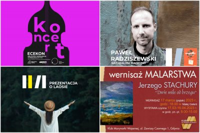 Wybrane wydarzenia kulturalne, źródło: materiały organizatorów