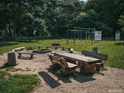 Miejsce piknikowe na ul. Osada Rybacka (fot. Marcin Mielewski, Zarząd Dróg Miejskich)