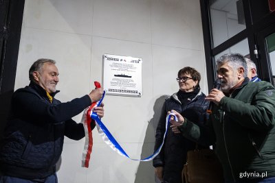 Prezydent Gdyni Wojciech Szczurek i Georgios Orfanos, prezes Stowarzyszenia 