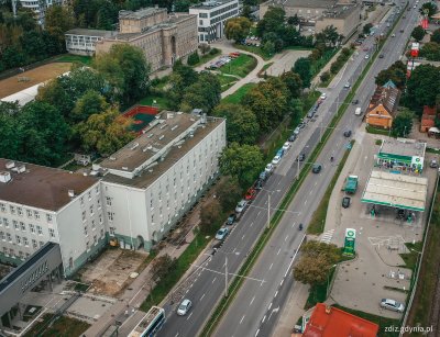 Ruszają prace przy modernizacji drogi rowerowej i chodnika wzdłuż ul. Morskiej (fot. M. Mielewski)
