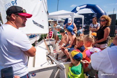 Rodzinny piknik żeglarski w Marinie Gdynia / fot.gdyniasport.pl