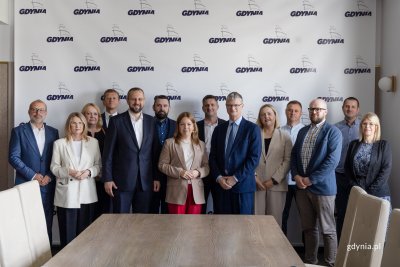 Delegacja z Olsztyna odwiedziła Gdynię, aby poznać rozwiązania stosowane przez Zarząd Dróg Miejskich (fot. Natalia Kawalerowicz)