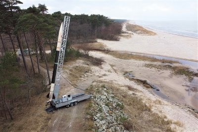 „Peruna” - rakieta suborbitalna rodem z Gdyni odbyła swój pierwszy lot // fot. materiały prasowe SpaceForest