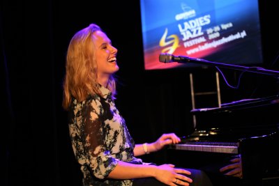 Koncert Dominiki Czajkowskiej-Ptak w pierwszy dzień festiwalu Ladies' Jazz Festival 2020. Fot. Przemysław Kozłowski