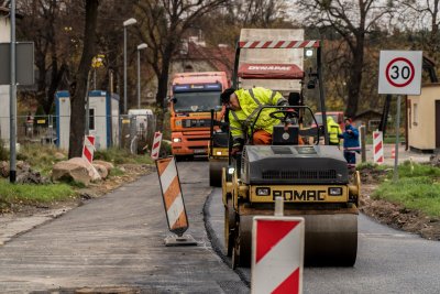 Budowa kanalizacji na Babich Dołach, fot. Aleksander Trafas