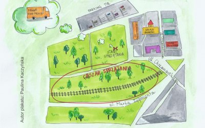 Prosta mapa akcji - w sobotę to właśnie tam można dołączyć do sprzątania międzytorza, mat. prasowe