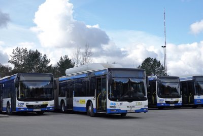 Zmiana taryf w ZKM od 3 kwietnia. na zdjęciu: autobus ZKM Gdynia.
