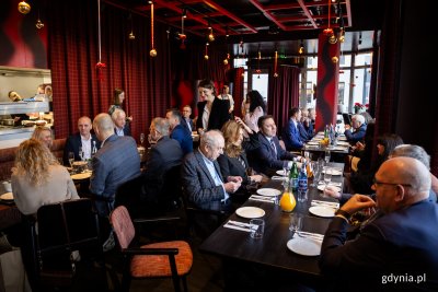 Świąteczne spotkanie biznesowe w restauracji Butchery & Wine. Fot. Przemysław Kozłowski