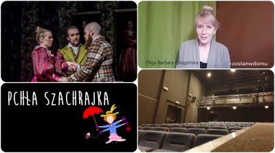 Gdyńskie teatry i instytucje kultury zapraszają widzów przed ekrany komputerów // fot. materiały prasowe