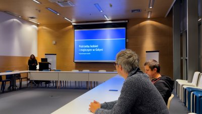 Prezentacja raportu potrzeb kobiet i mężczyzn w Gdyni (fot. Dominika Nycz)