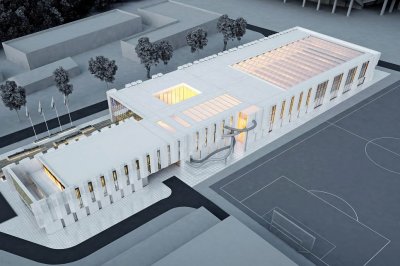 Pływalnia w Gdyni-wstępna wizualizacja, fot. materiały prasowe GCS