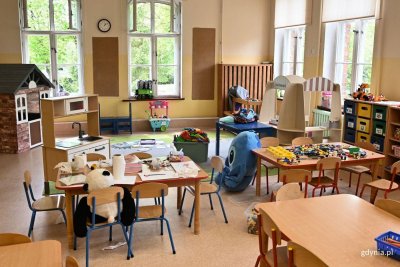 Zdjęcie poglądowe: sala w Przedszkolu nr 14 (fot. Magdalena Starnawska)