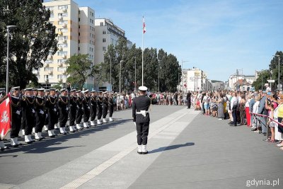 Uroczystości pod Pomnikiem Polski Morskiej (fot. Mirosław Pieślak)