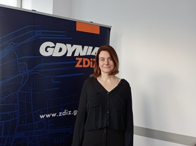 Kamila Siedlecka, wicedyrektorka Zarządu Dróg i Zieleni w Gdyni