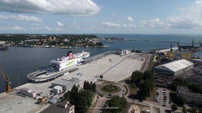 Stena Spirit testuje nowy terminal w Porcie Gdynia // fot. Tadeusz Urbaniak