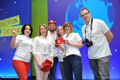 Nauczyciel z Gdyni na światowym zjeździe edukatorów Microsoft