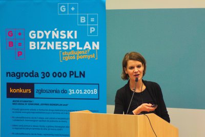 Spotkanie ze studentami na Wydziale Ekonomii UG // fot. Jan Ziarnicki