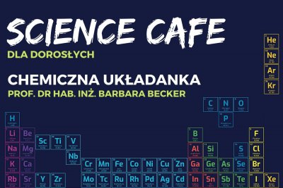 SCIENCE CAFE dla dorosłych: Chemiczna układanka
