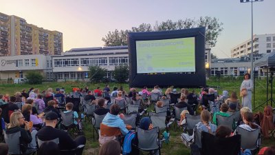 Pokazy Kina Dzielnicowego #wGdyni na Cisowej (fot. Tomasz Pietrzak)