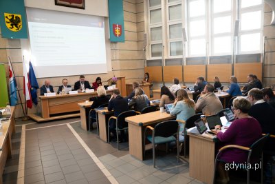 XXII sesja Rady Miasta Gdyni odbyła się 24 września w Urzędzie Miasta Gdyni (fot. Michał Sałata)
