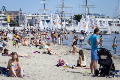 Plaża Środmieście, fot. Przemysław Kozłowski
