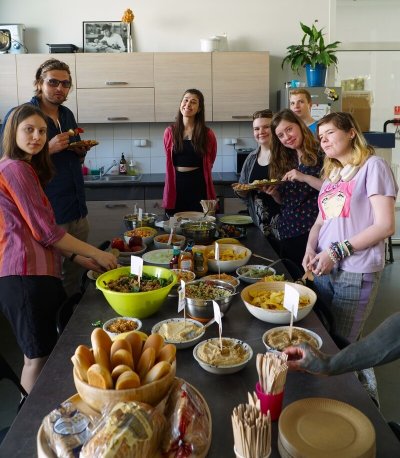 Grill warzywny w Wymiennikowni. Fot. LIS