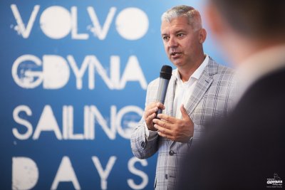 Nowy wiceprezydent światowej federacji żeglarskiej Tomasz Chamera / fot. R. Hajduk