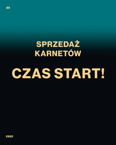 Od dziś w sprzedaży karnety na 49. FPFF (mat. prasowe FPFF)