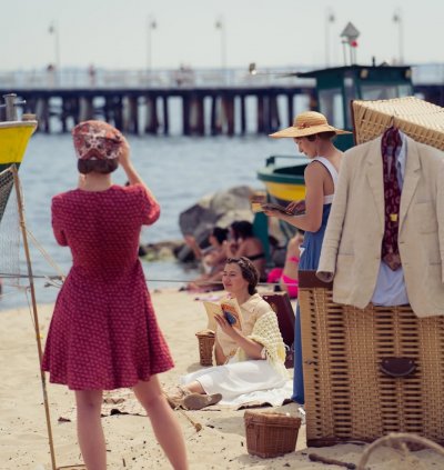 Plaża w Orłowie w sam raz na instagramowe zdjęcia (fot. Paweł Budziński)