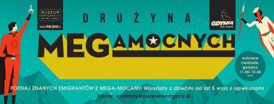 Superbohaterowie w Muzeum Emigracji // mat.prasowe
