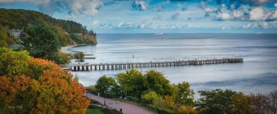 W Gdyni już złoto i czerwono (fot. Hlades Photography z facebookowej grupy Gdynia w obiektywie)