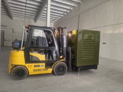 Gdynia przekazała agregat dla dziecięcego szpitala w Kijowie (fot. mat. prasowe UM Gdyni)