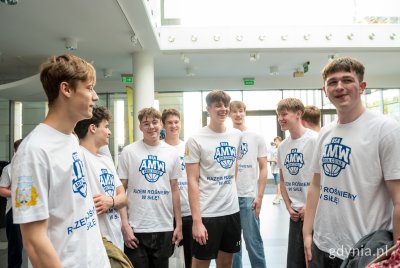 Zawodnicy Akademii Koszykówki BSA AMW ARKA GDYNIA (fot. Paweł Budziński)