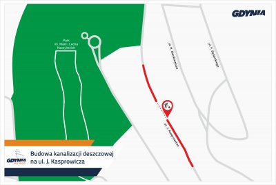 rejon prac ul. Kasprowicza