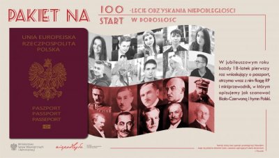 Wzór koperty z tzw. Pakietem Jubileuszowym - wśród postaci Eugeniusz Kwiatkowski, fot. www.mswia.gov.pl