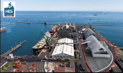 HES Gdynia Bulk Terminal rozpoczęła inwestycję przy nabrzeżu Śląskim w porcie Gdynia. Fot. HES Gdynia Bulk Terminal Sp. z o.o.