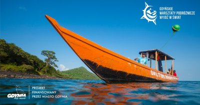 Marcin Jamkowski w Sierra Leone. Źródło: Gdyńskie Warsztaty Podróżnicze 