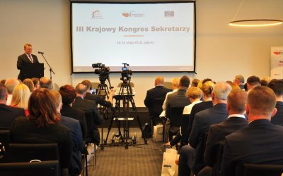 Sekretarze samorządów z całej Polski rozmawiają w Gdyni // fot. Magdalena Czernek