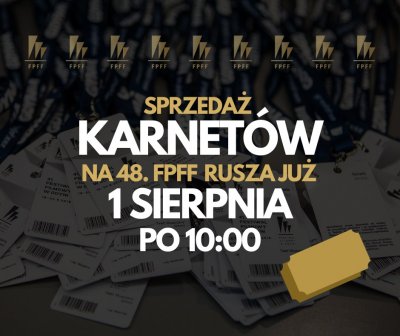 Od wtorku kupimy karnety na FPFF / mat. prasowe