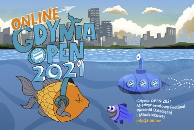 Grafika promująca festiwal Gdynia Open 2021 // materiały prasowe