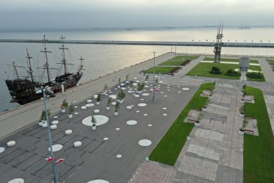 Molo Południowe po metamorfozie // fot. Dzielnice #wgdyni