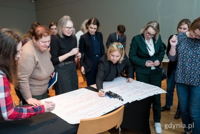 Drugie spotkanie Gdyńskiej Rady Kobiet miało charakter warsztatowy, a jego celem będzie wypracowanie harmonogramu i zakresu działań na najbliższy rok (fot. Paweł Budziński)
