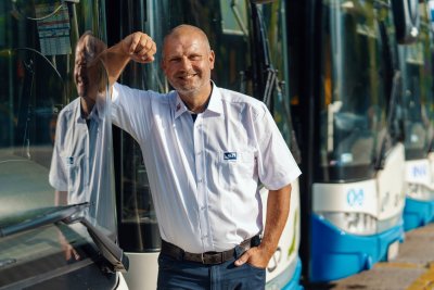 Lech Żurek, prezes Zarządu Przedsiębiorstwa Komunikacji Autobusowej w Gdyni//fot. Dawid Linkowski