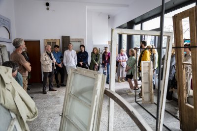 Otwarcie wystawy „Okna i drzwi: od•nowa”. Fot. Przemysław Kozłowski