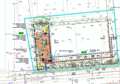 Projekt zagospodarowania terenu inwestycji przy ul. Jana z Kolna